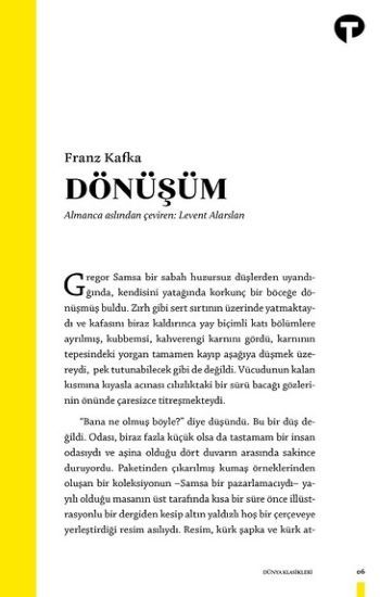 Dönüşüm - Turkuvaz Kitap Kitap