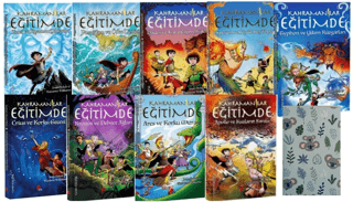 Kahramanlar Eğitimde Seti (9 kitap + Defter Hediyesi) - Peta Kitap Kitap