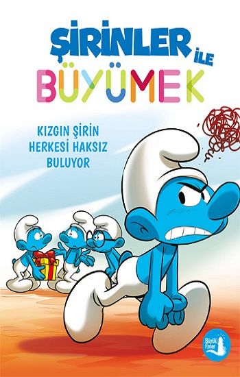 Şirinler İle Büyümek - 5 Kızgın Şirin Herkesi Haksız Buluyor - Büyülü Fener Yayınları Kitap