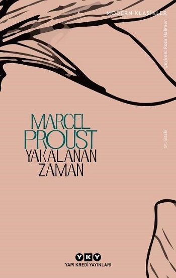 Yakalanan Zaman - Marcel Proust, Fransız Edebiyatı Türkçe kitap kapağı