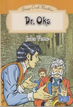 Dr. Oks Jules Verne Türkçe çocuk kitabı kapağı