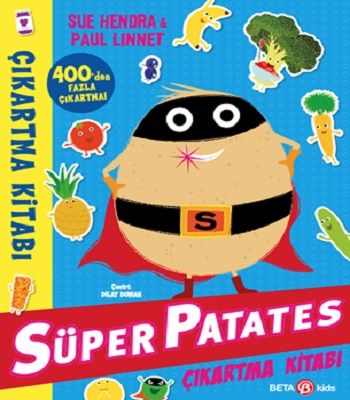 Süper Patates Çıkartma Kitabı - Beta Kids Kitap