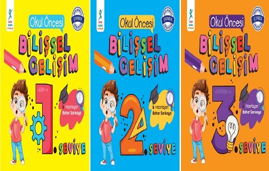 Okul Öncesi Bilişsel Gelişim  Seti  (3 Kitap) - Çocuk Gelişimi Yayınları Kitap