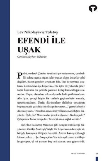 Efendi ile Uşak - Turkuvaz Kitap Kitap