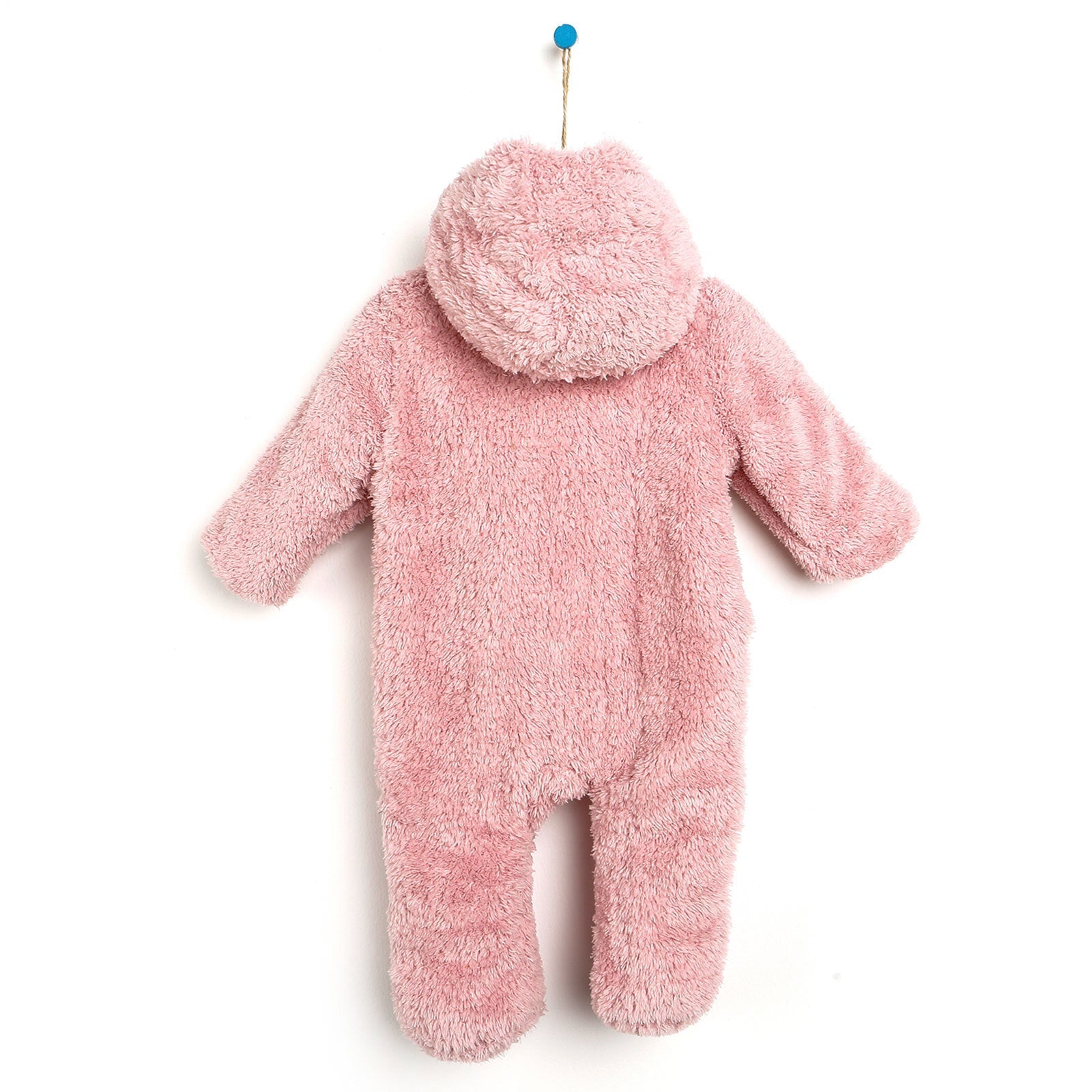 Verscon Welsoft Footed Jumpsuit - Pink - mezetto ebebek ebebek