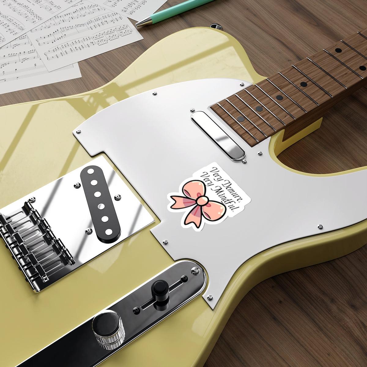 Very Demure, Very Mindful Waterproof Sticker - mezetto KEOLIX KEOLIX