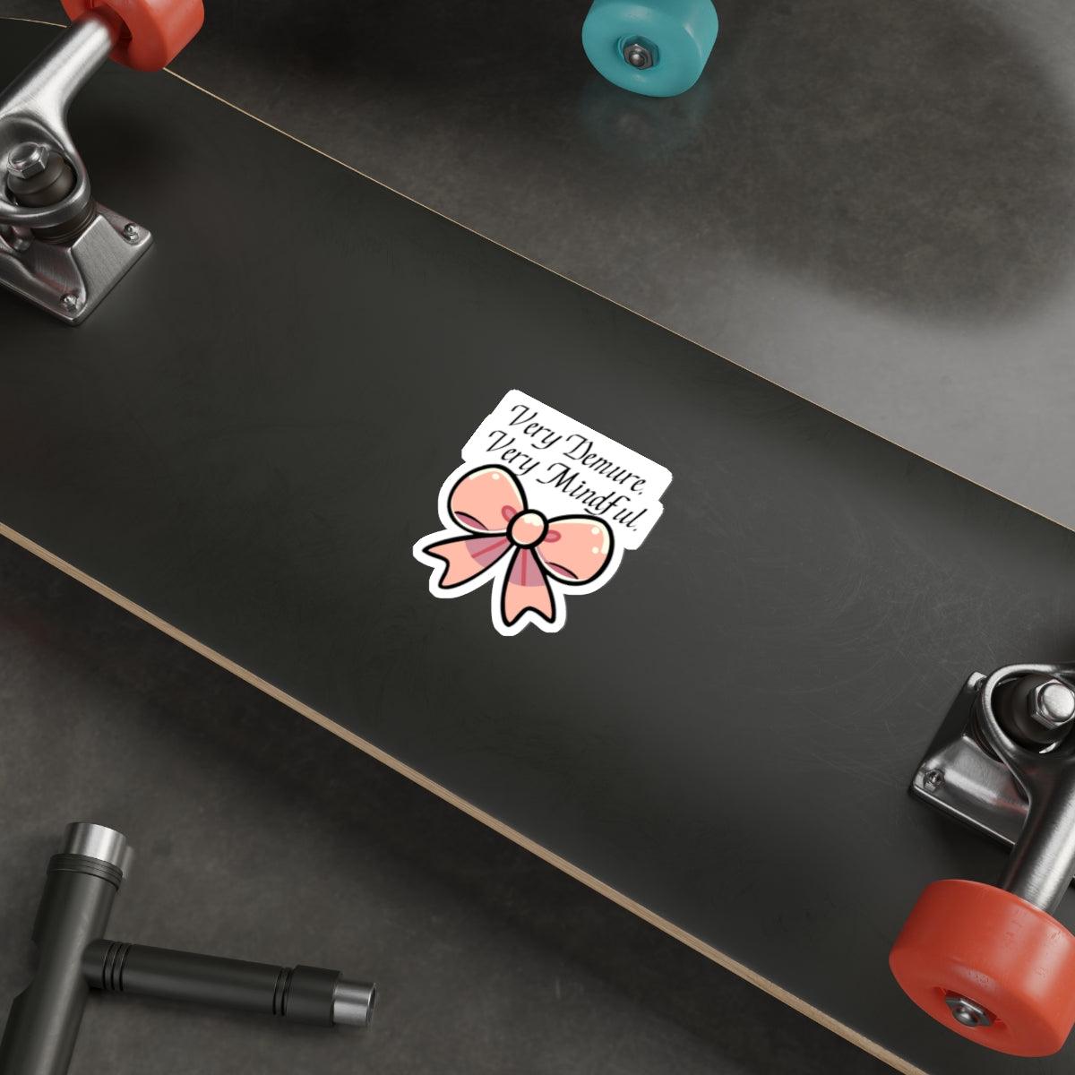 Very Demure, Very Mindful Waterproof Sticker - mezetto KEOLIX KEOLIX
