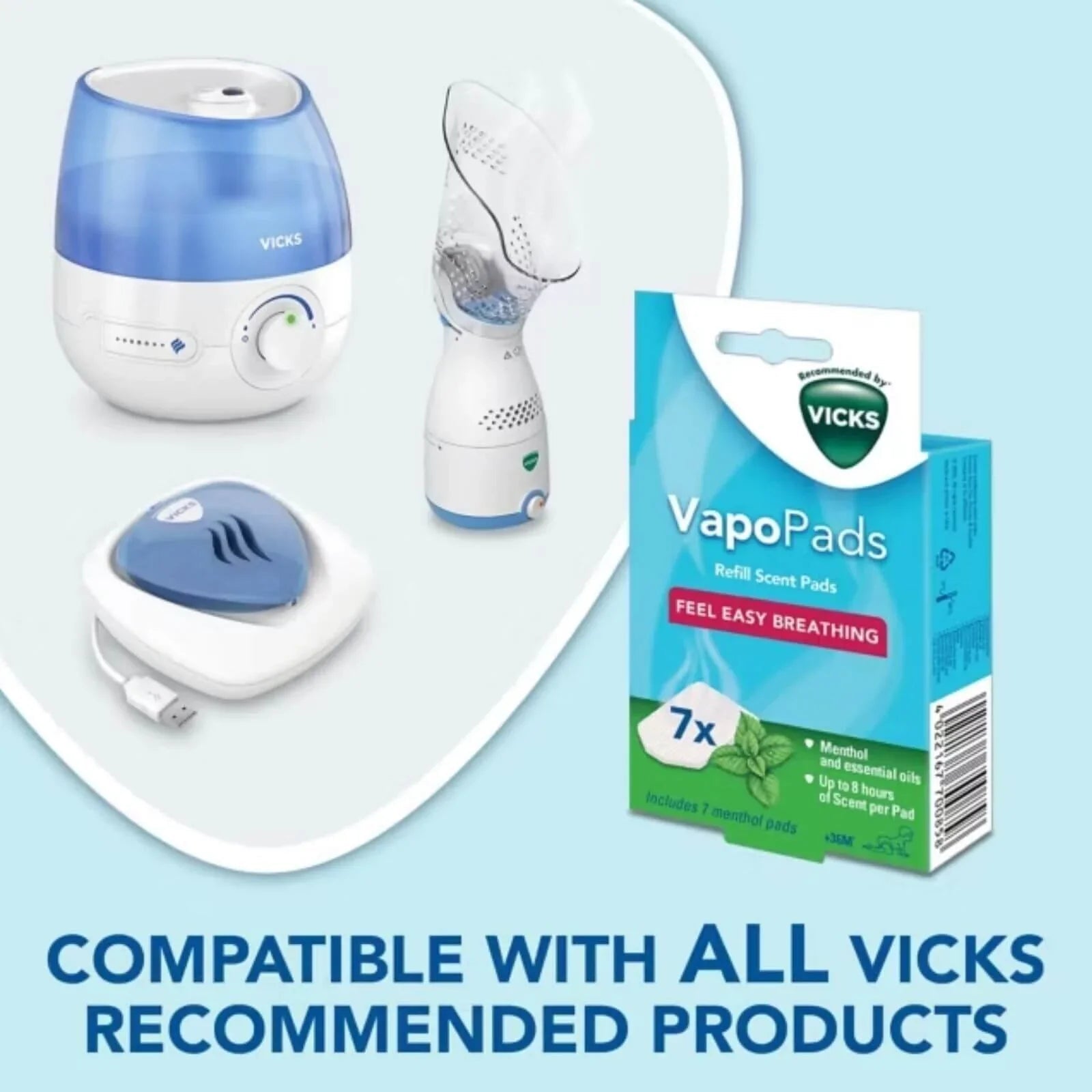 Vicks Menthol Scent Pads - mezetto ebebek ebebek