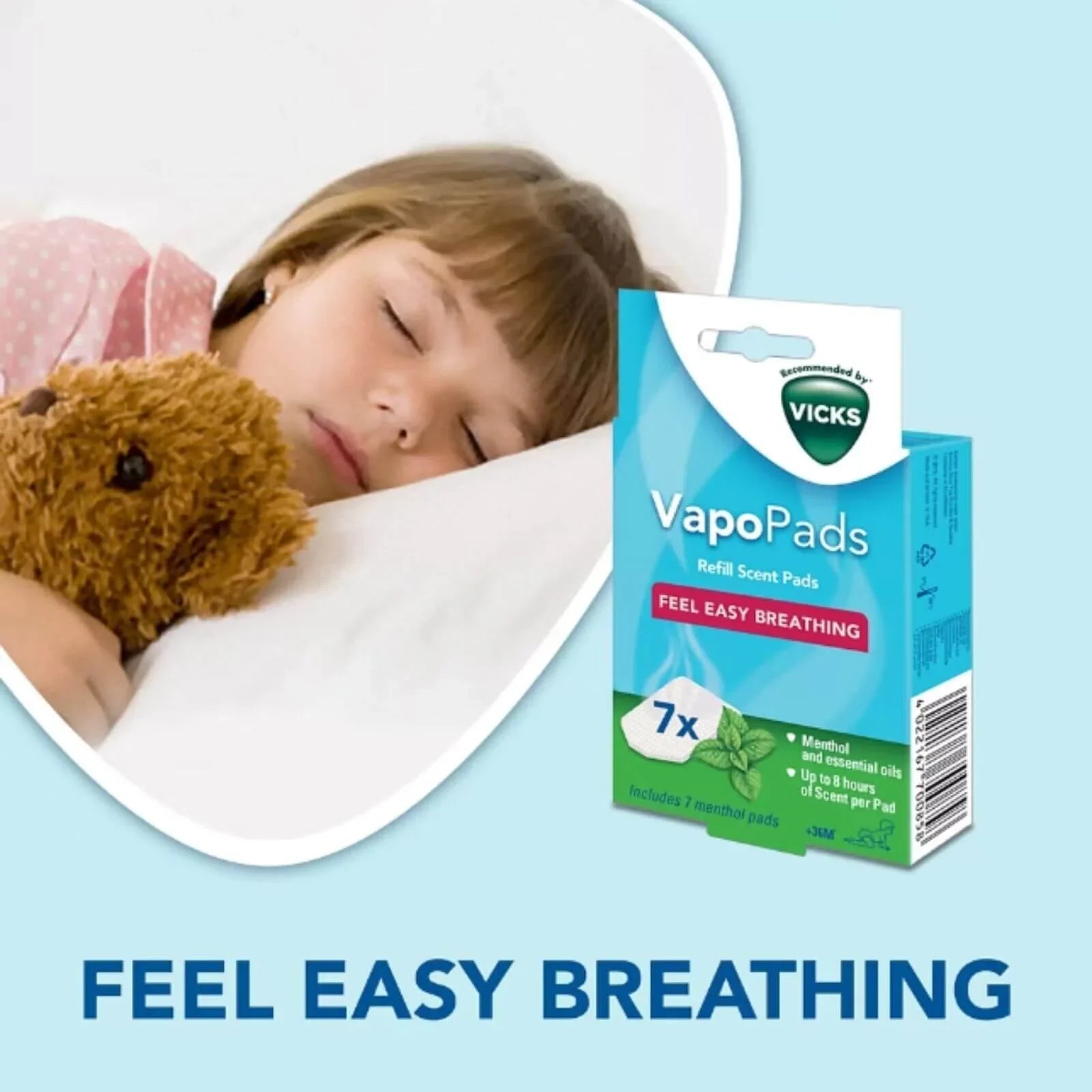 Vicks Menthol Scent Pads - mezetto ebebek ebebek
