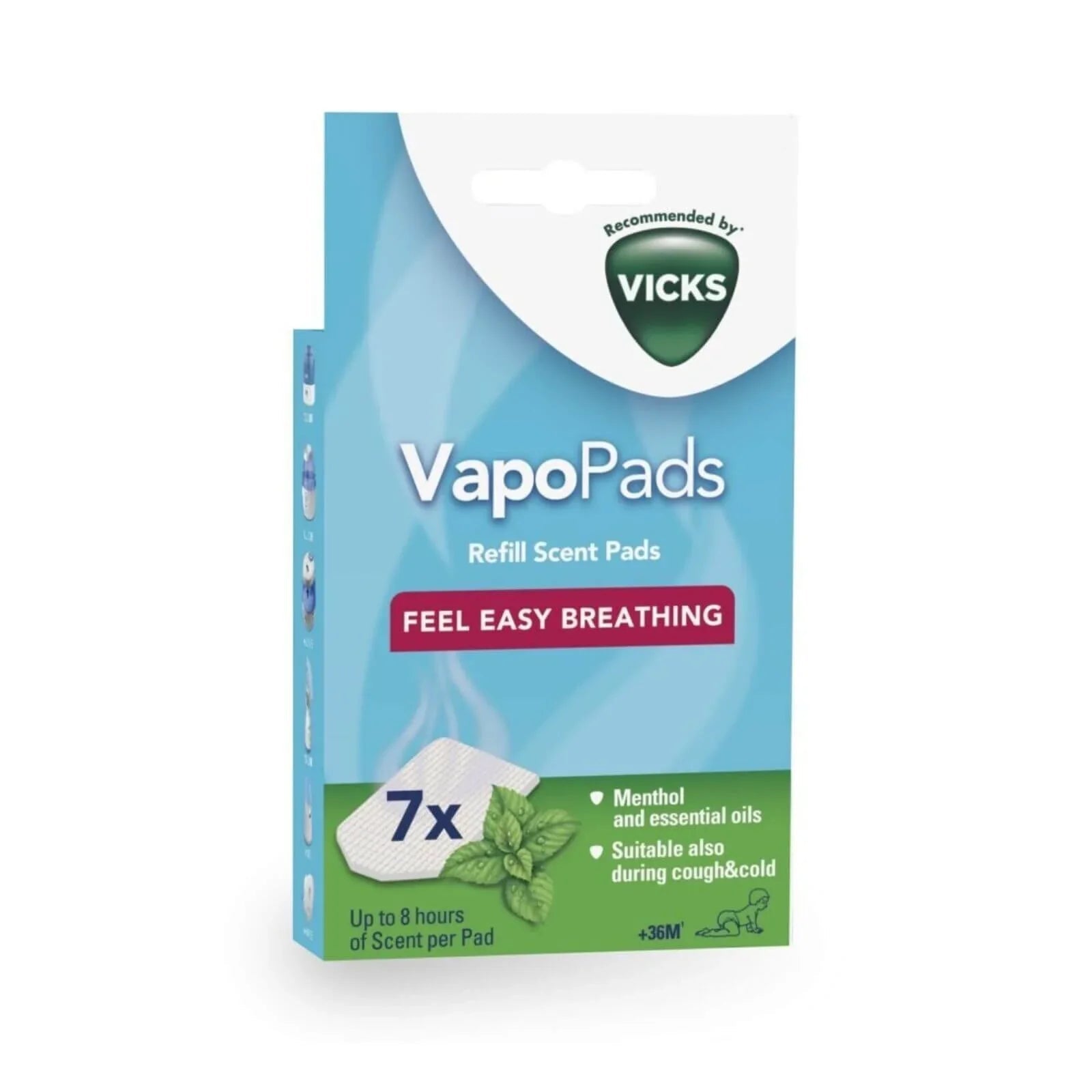 Vicks Menthol Scent Pads - mezetto ebebek ebebek