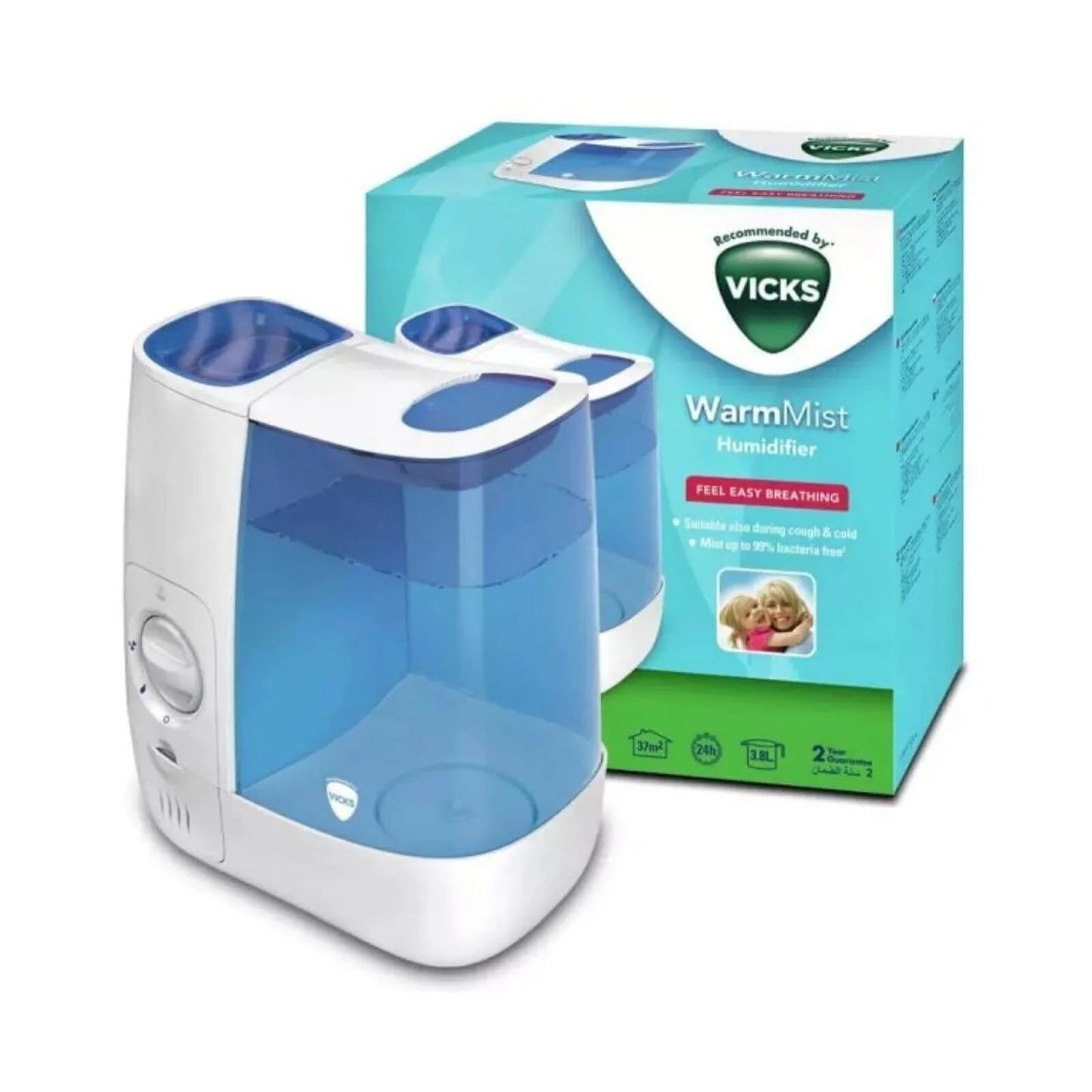 Vicks Warm Mist Humidifier - mezetto ebebek ebebek
