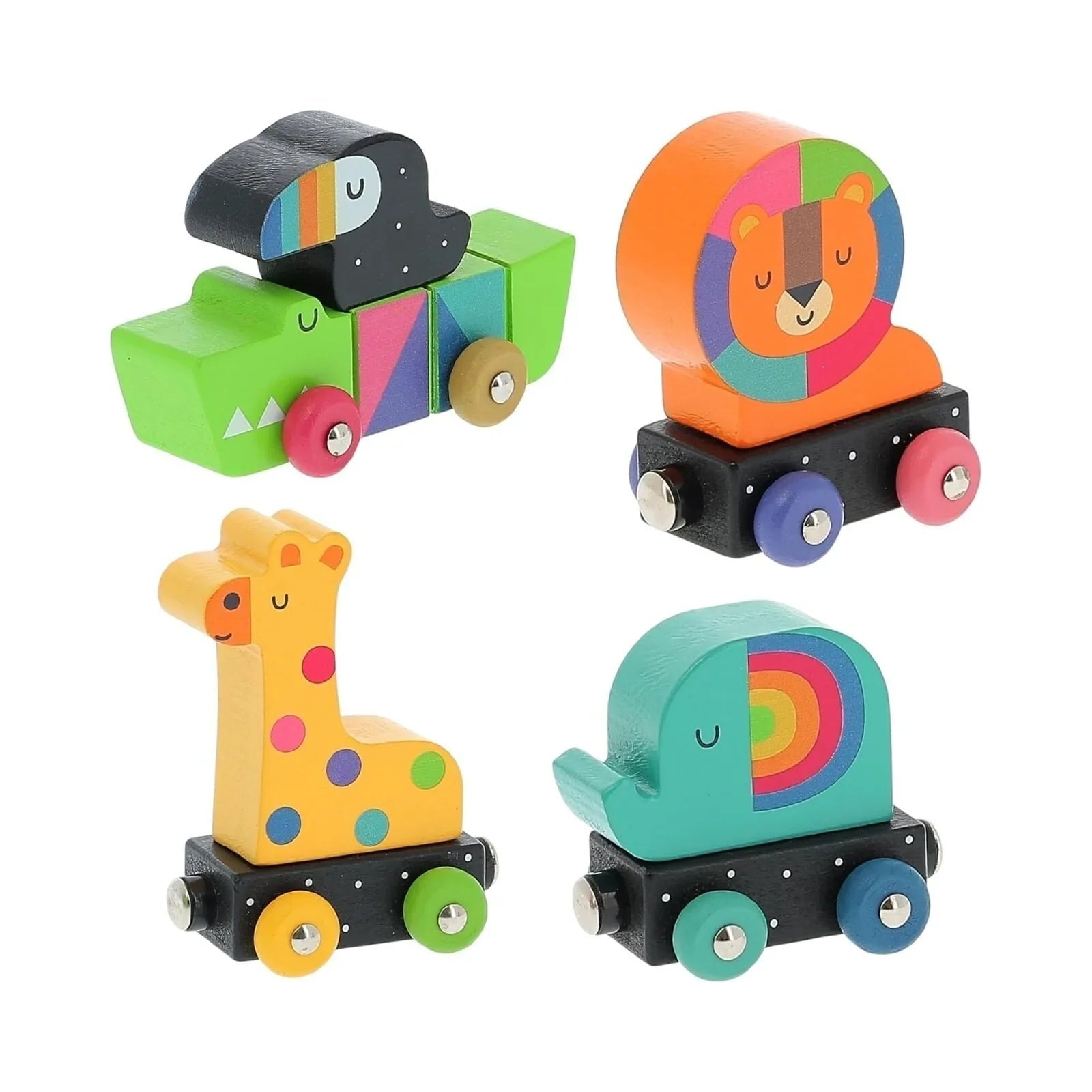 Vilac Andy Westface Animals' Train - mezetto ebebek ebebek