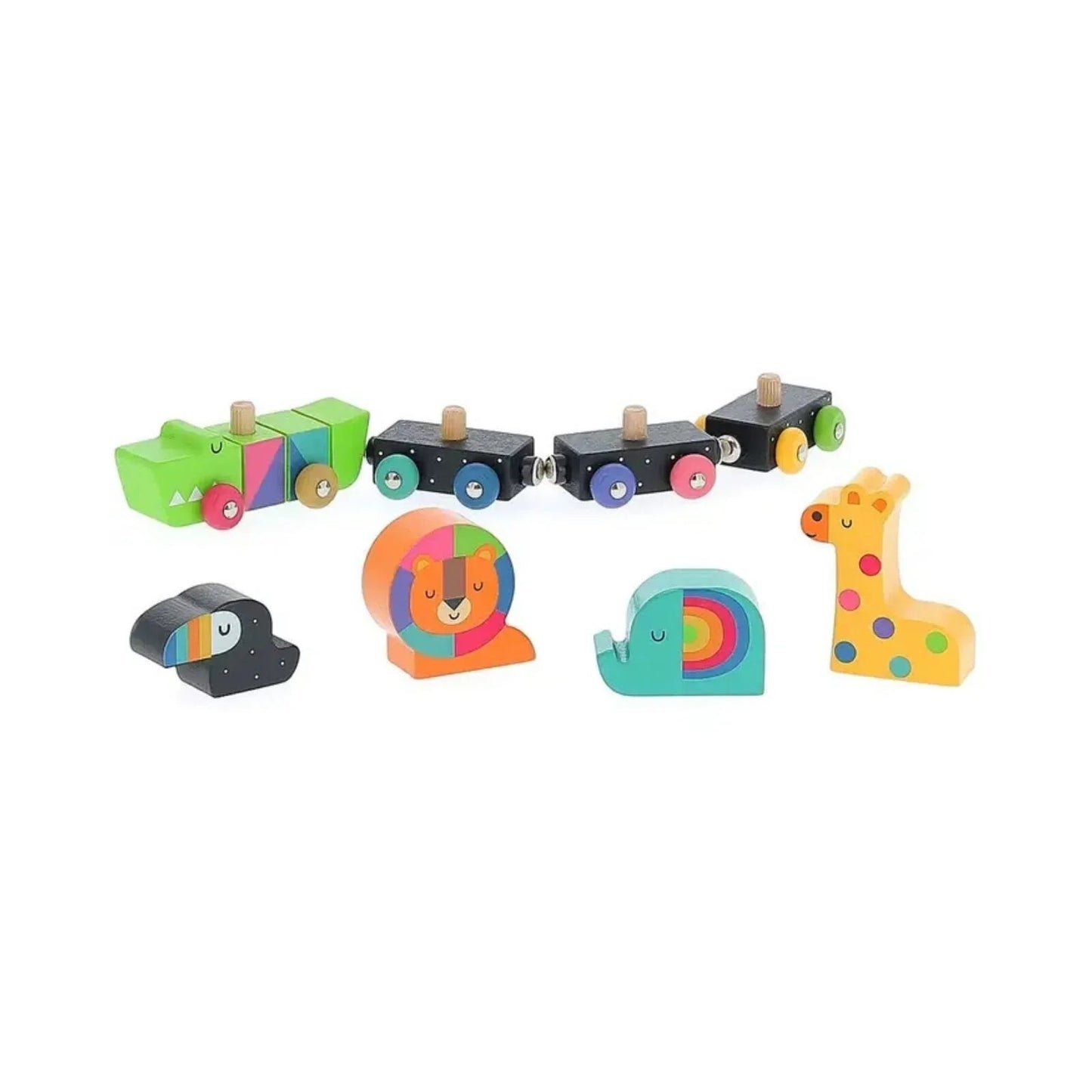 Vilac Andy Westface Animals' Train - mezetto ebebek ebebek