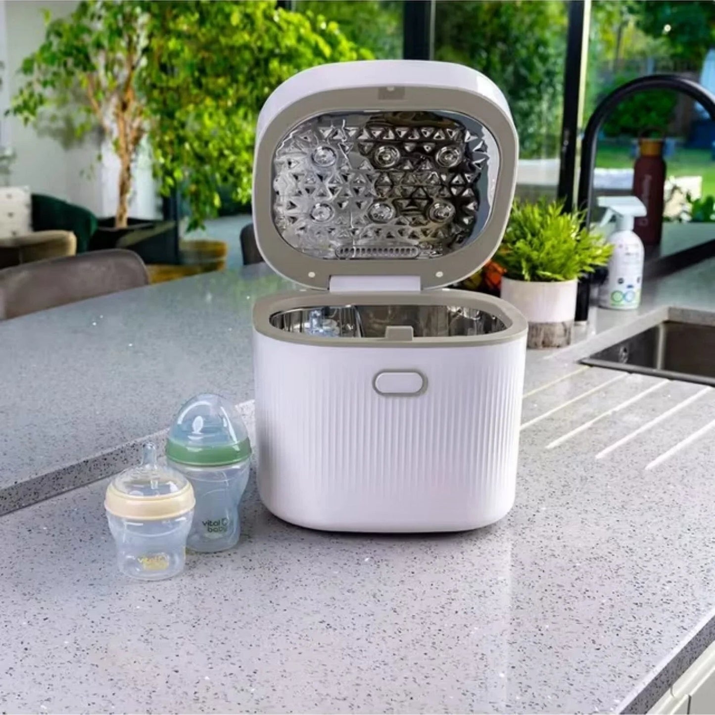 Vital Baby Advanced Pro UV Steriliser & Dryer (3rd Gen) - Arctic White - mezetto ebebek ebebek