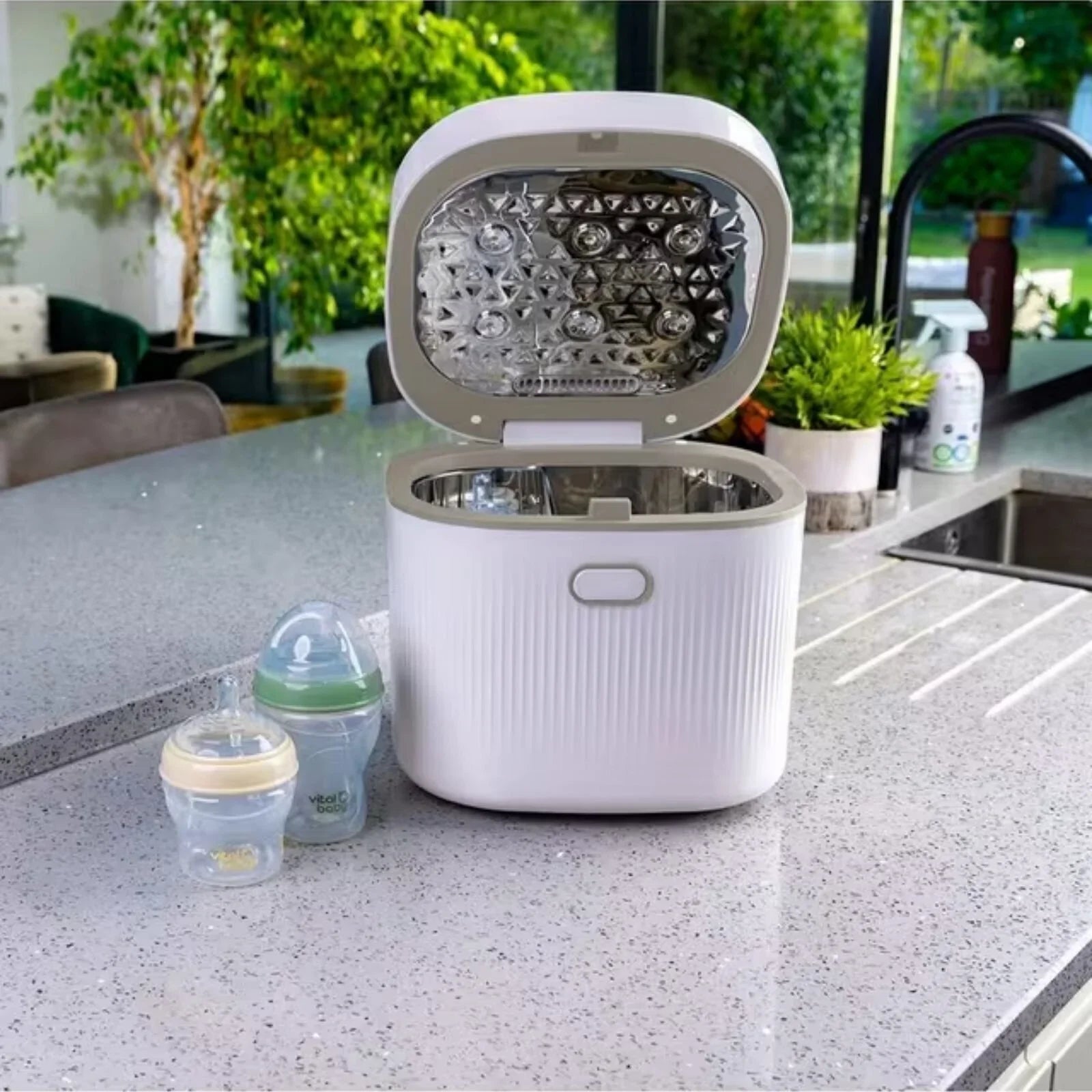 Vital Baby Advanced Pro UV Steriliser & Dryer (3rd Gen) - Arctic White - mezetto ebebek ebebek