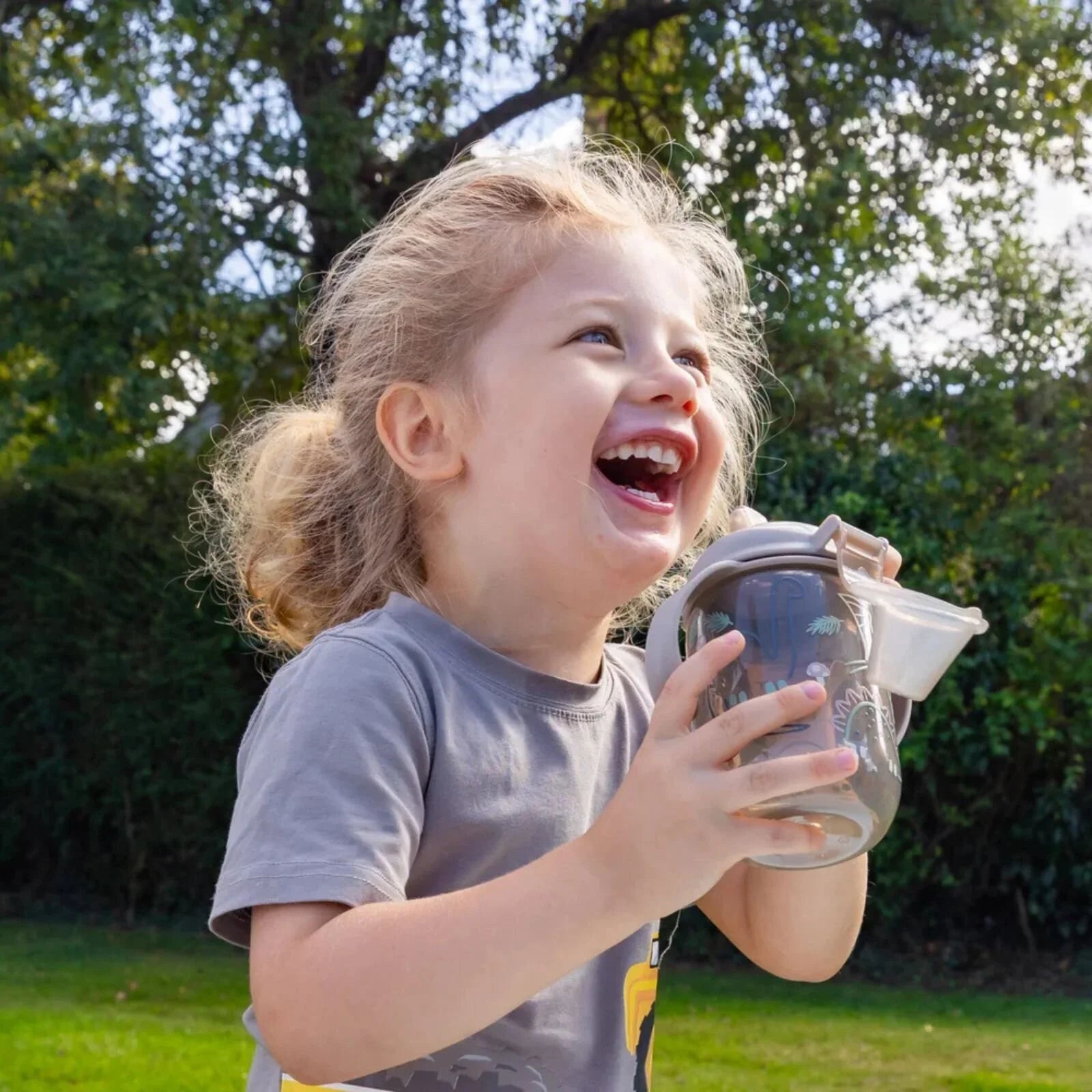 Vital Baby Hydrate Easy Sipper Cup 350ml - Natural Stone - mezetto ebebek ebebek
