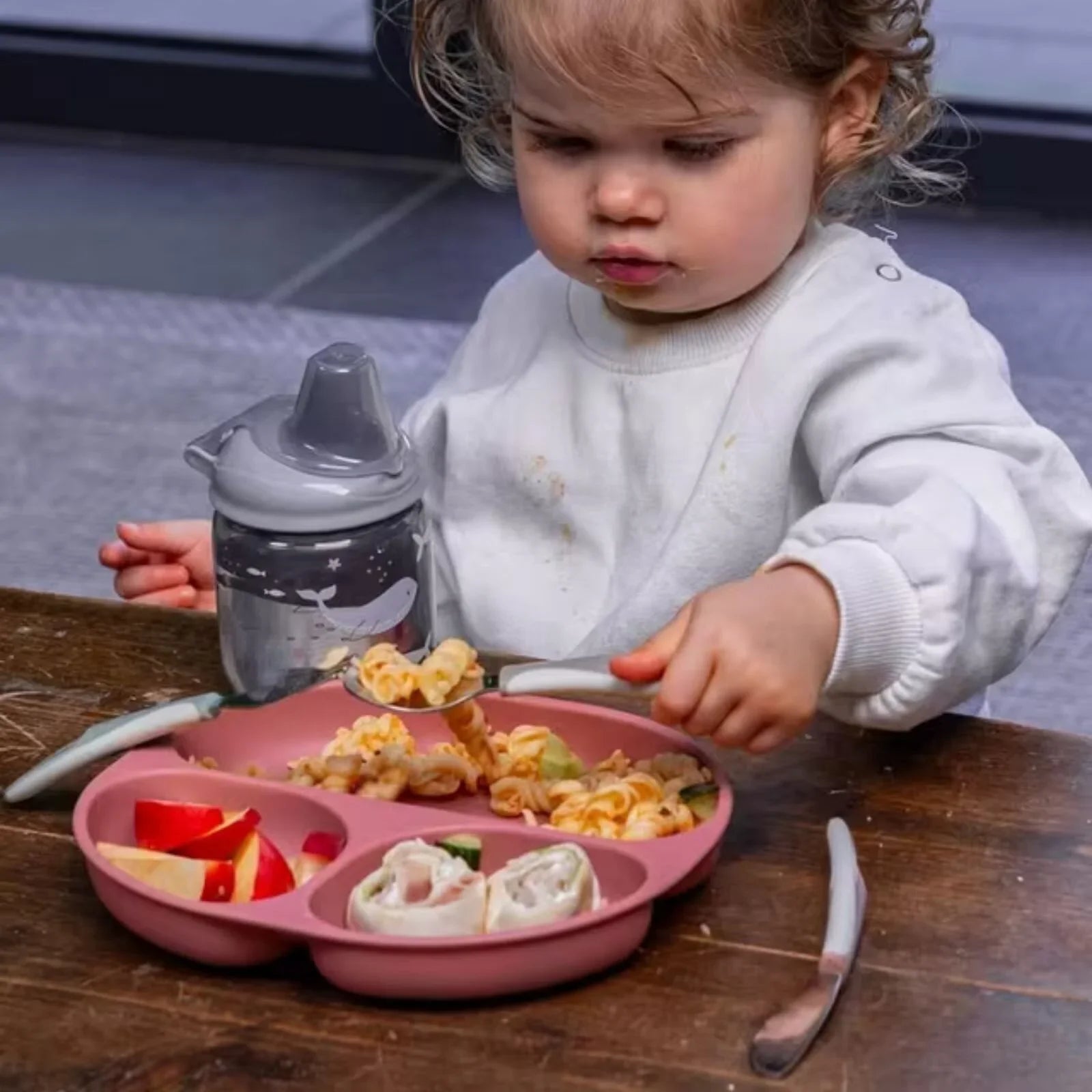 Vital Baby Nourish Big Kid Cutlery Pack of 3 - Natural - mezetto ebebek ebebek