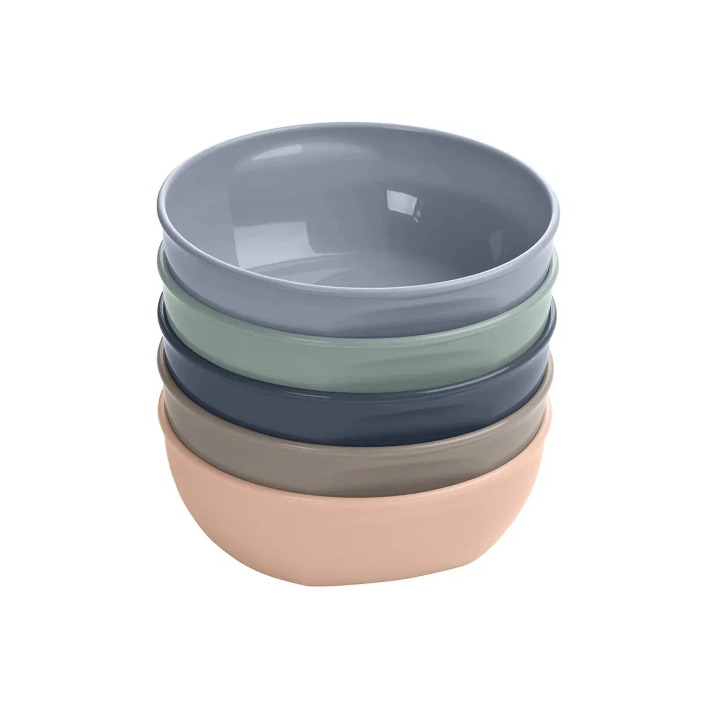 Vital Baby Nourish Perfectly Simple Bowl Pack of 5 - mezetto ebebek ebebek