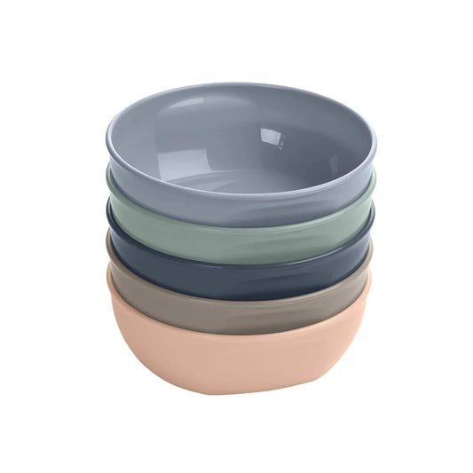 Vital Baby Nourish Perfectly Simple Bowl Pack of 5 - mezetto ebebek ebebek