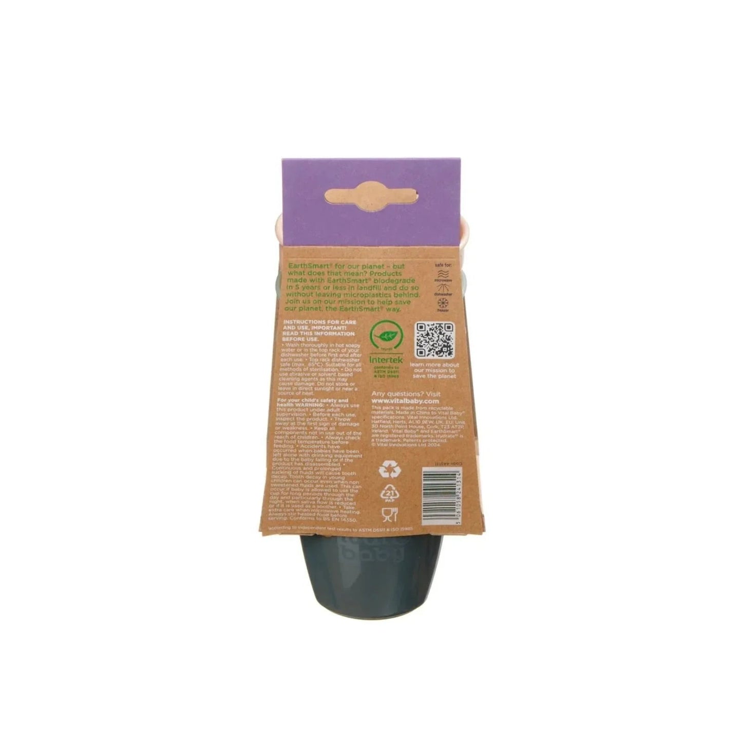 Vital Baby Nourish Perfectly Simple Cups Pack of 5 - mezetto ebebek ebebek
