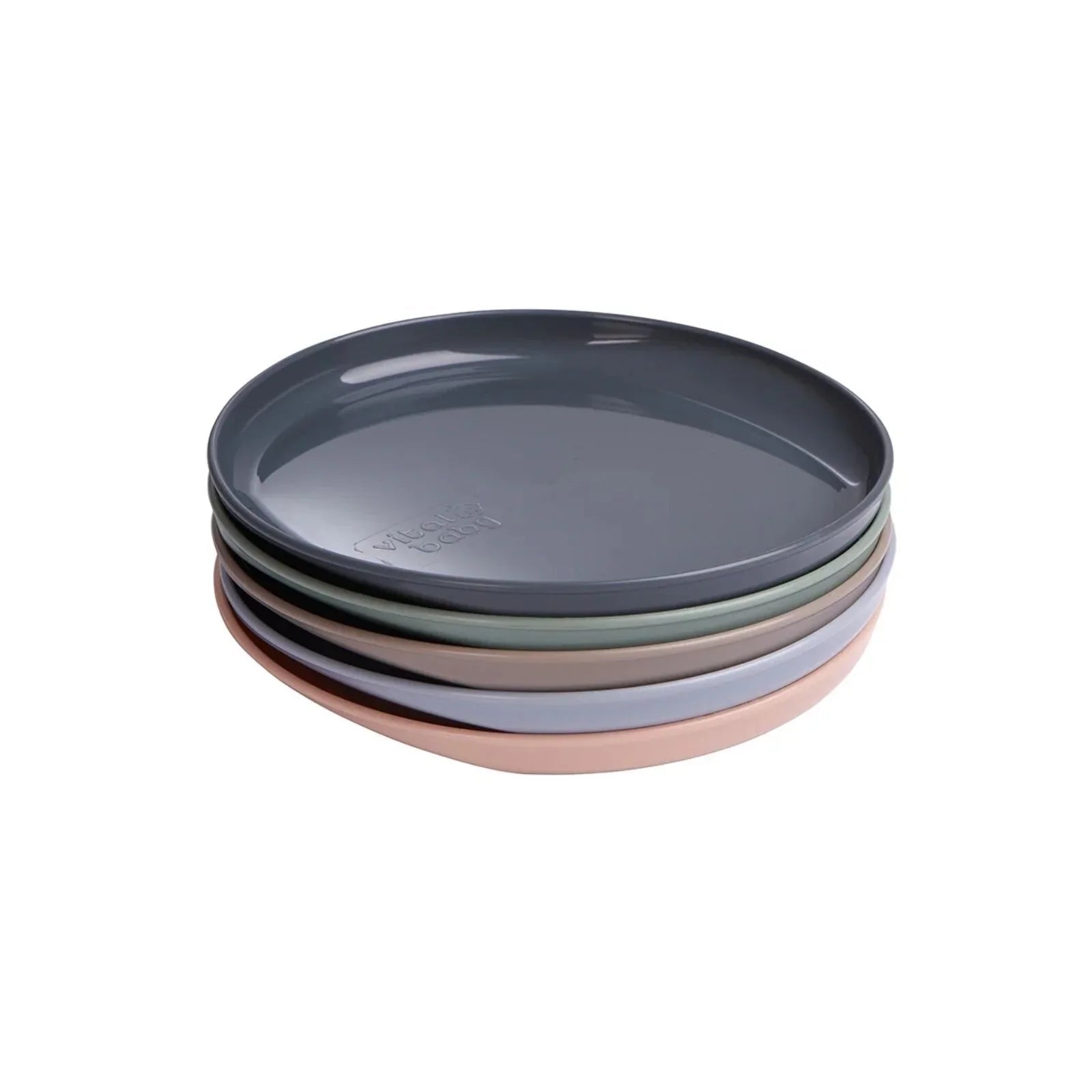 Vital Baby Nourish Perfectly Simple Plates Pack of 5 - mezetto ebebek ebebek