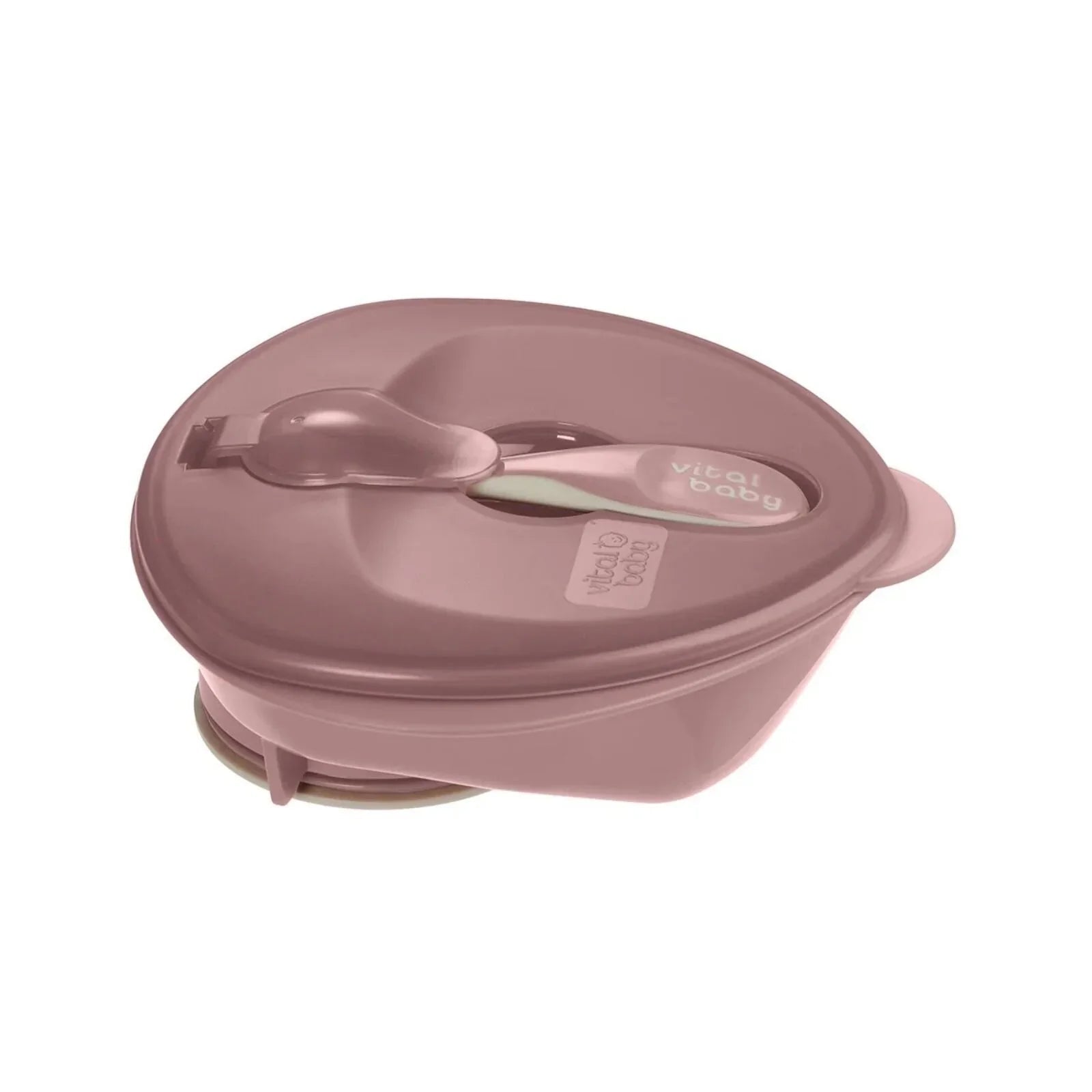 Vital Baby Nourish Power Suction Bowl - Natural Berry - mezetto ebebek ebebek