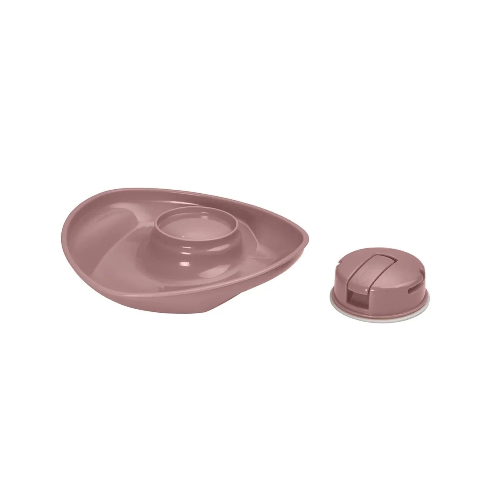 Vital Baby Nourish Power Suction Plate - Natural Berry - mezetto ebebek ebebek