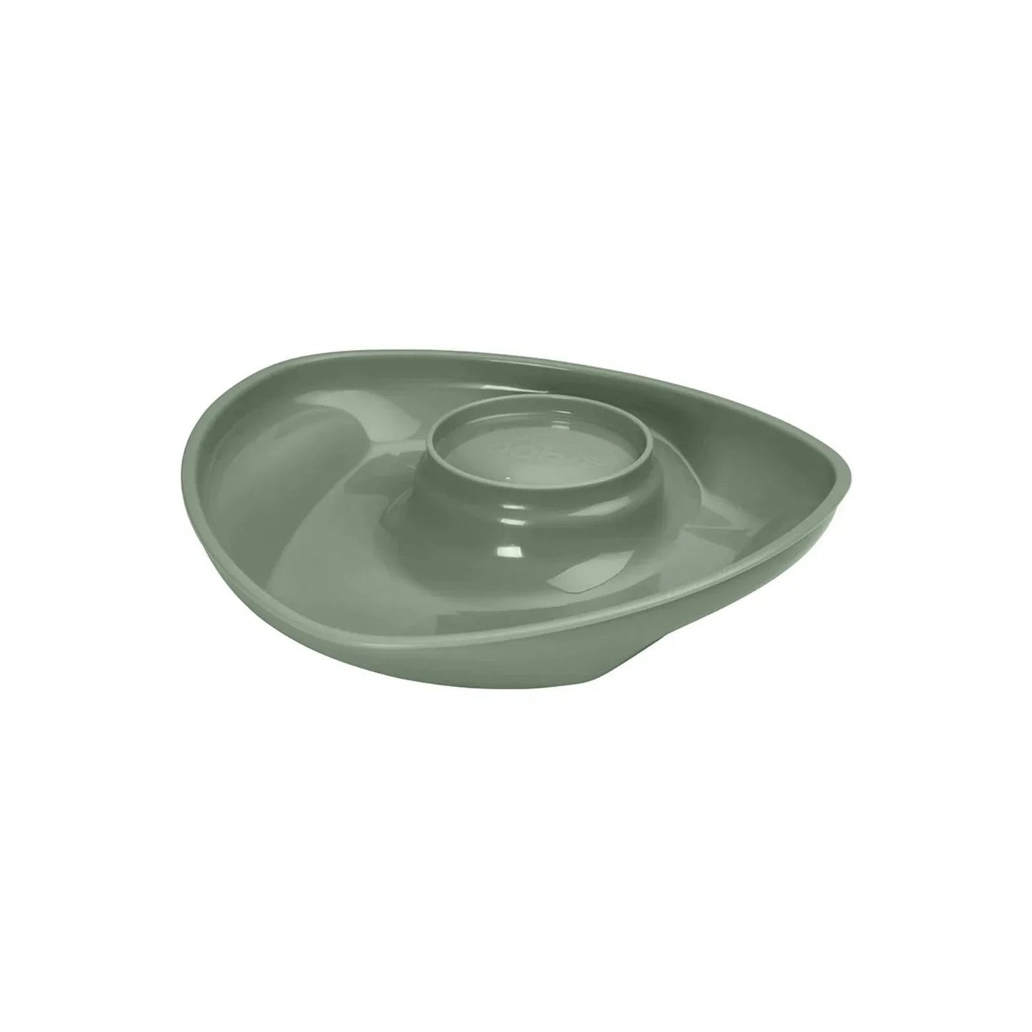 Vital Baby Nourish Power Suction Plate - Natural Moss - mezetto ebebek ebebek