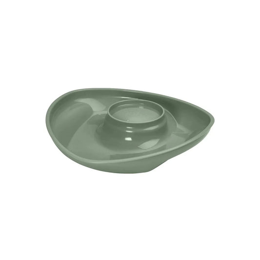 Vital Baby Nourish Power Suction Plate - Natural Moss - mezetto ebebek ebebek