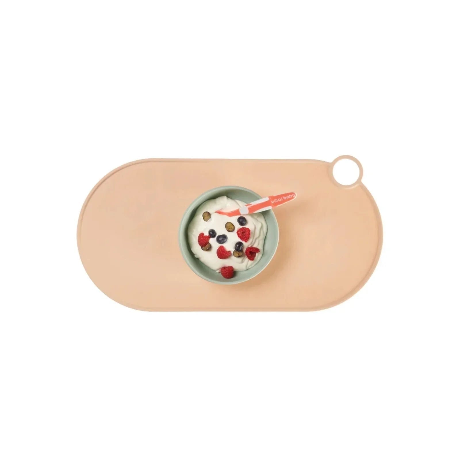 Vital Baby Nourish Silicone Grippy Mat - Sweet Butterscotch - mezetto ebebek ebebek