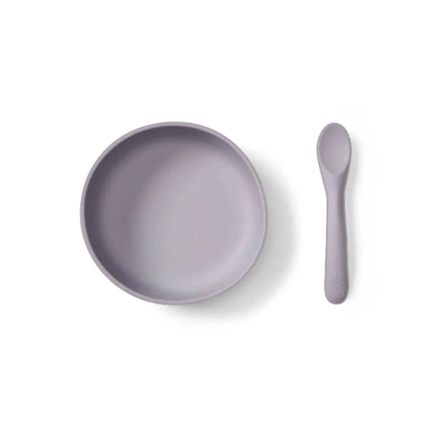 Vital Baby Nourish Silicone Suction Bowl Set - Dusky Mauve - mezetto ebebek ebebek