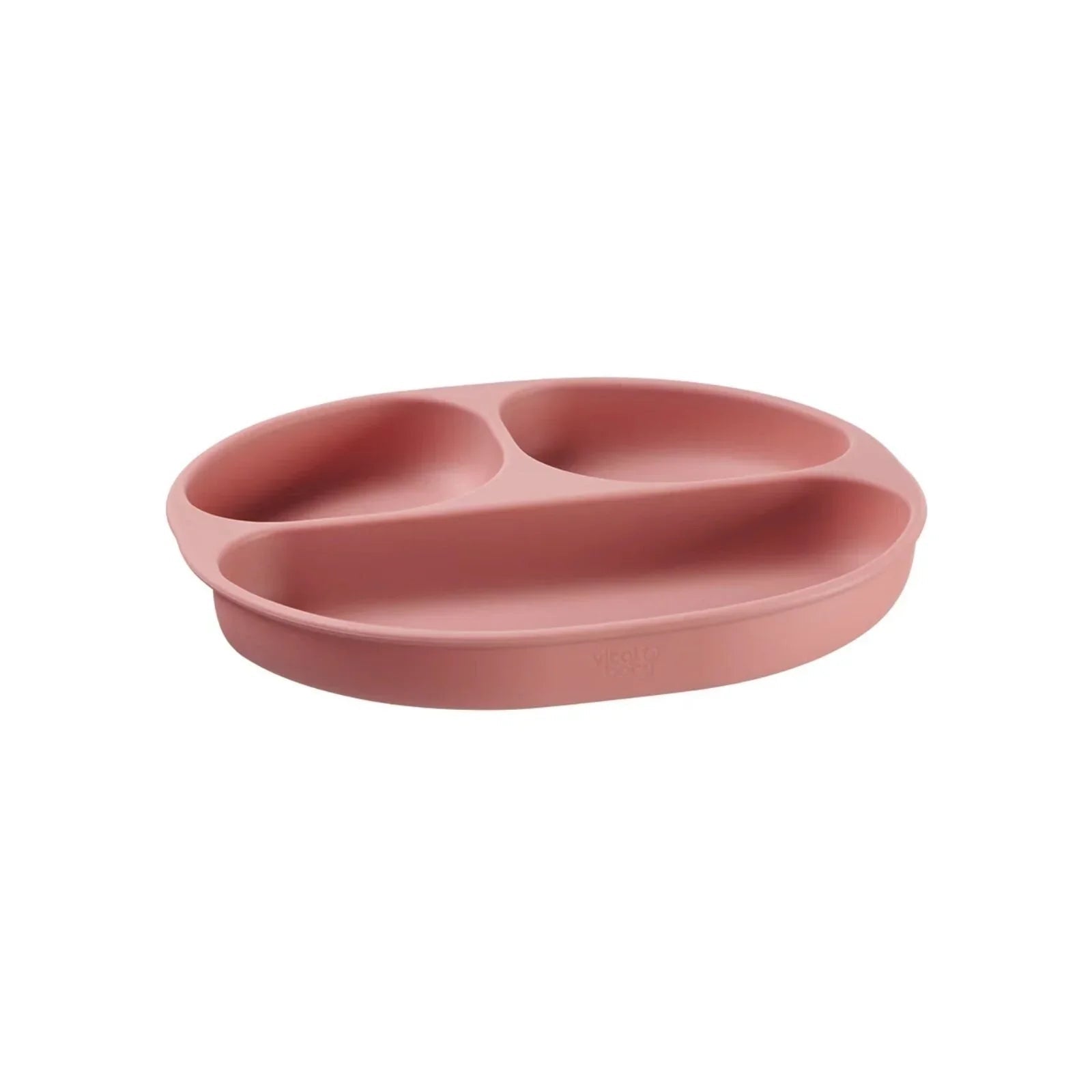 Vital Baby Nourish Silicone Suction Plate - Blush Raspberry - mezetto ebebek ebebek