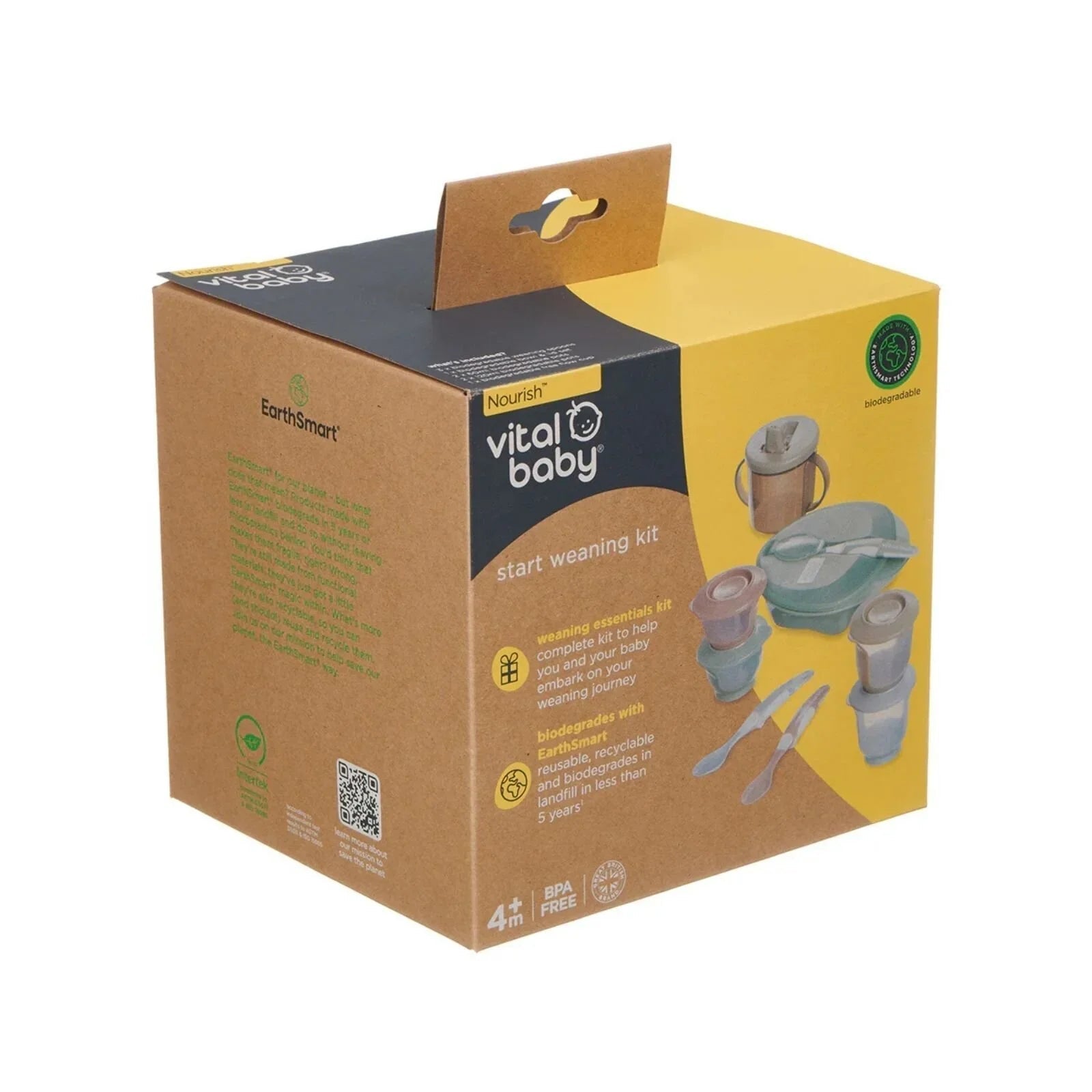 Vital Baby Nourish Start Weaning Kit - Natural - mezetto ebebek ebebek