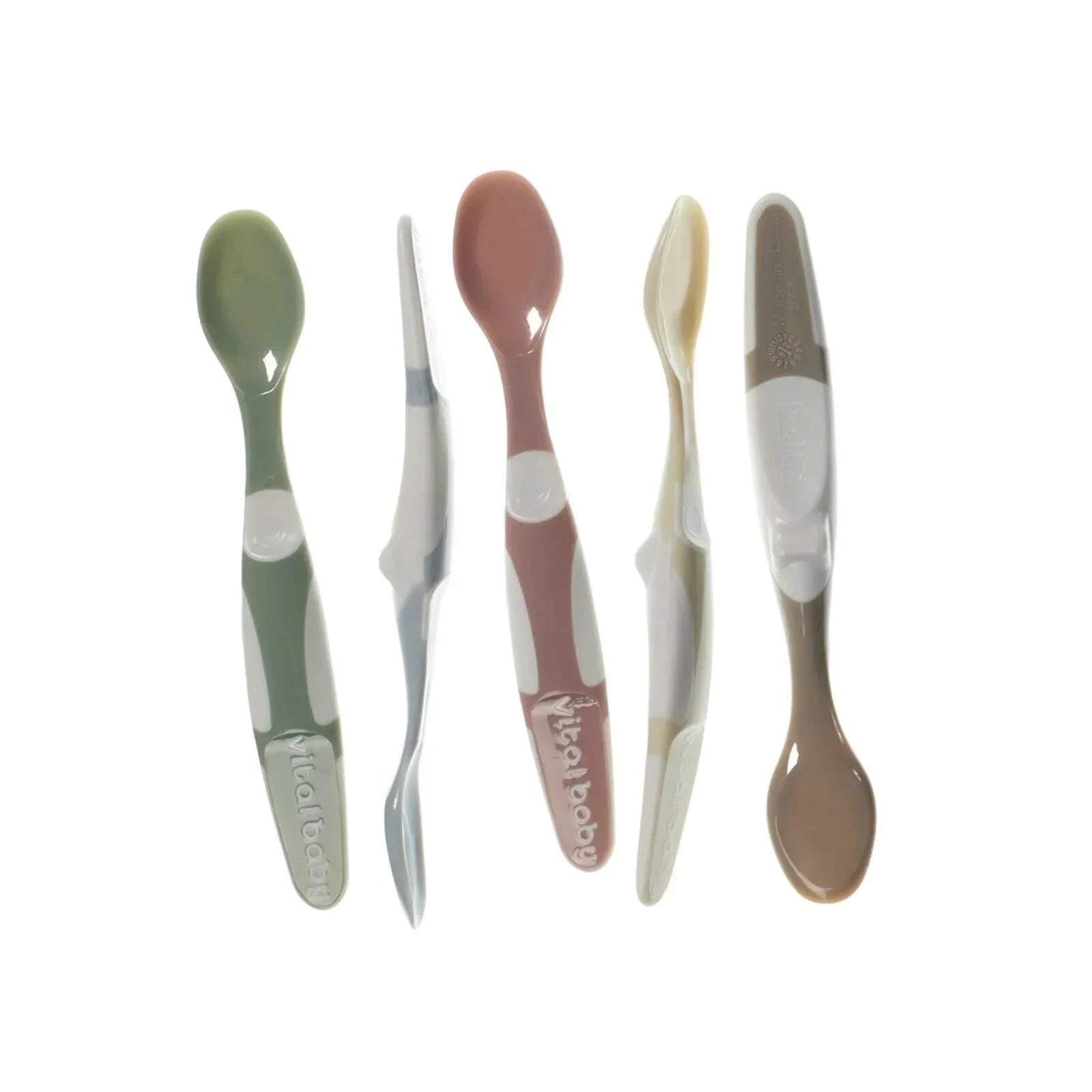 Vital Baby Nourish Start Weaning Spoons Natural Pack of 5 - mezetto ebebek ebebek