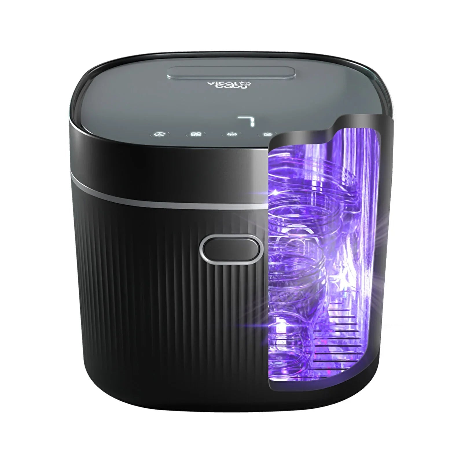 Vital Baby Nurture Advanced Pro UV Steriliser & Dryer - Black - mezetto ebebek ebebek