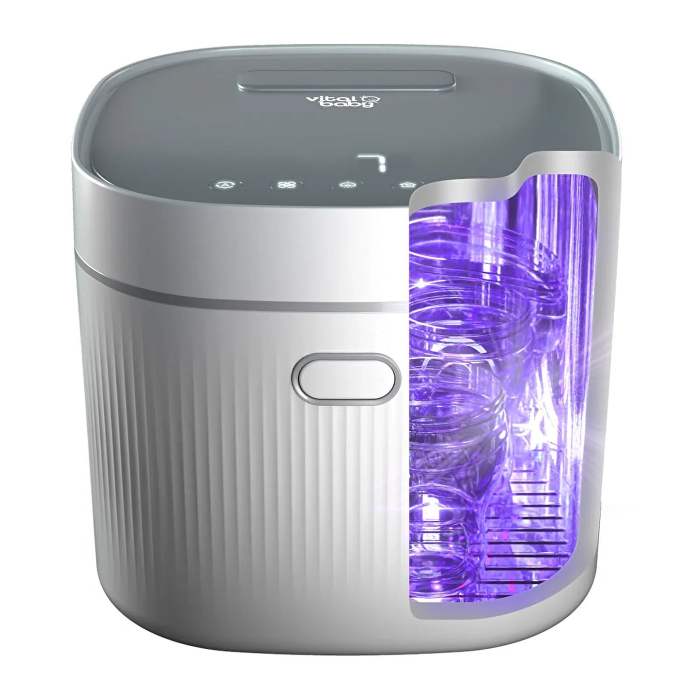 Vital Baby Nurture Advanced Pro UV Steriliser & Dryer - White - mezetto ebebek ebebek