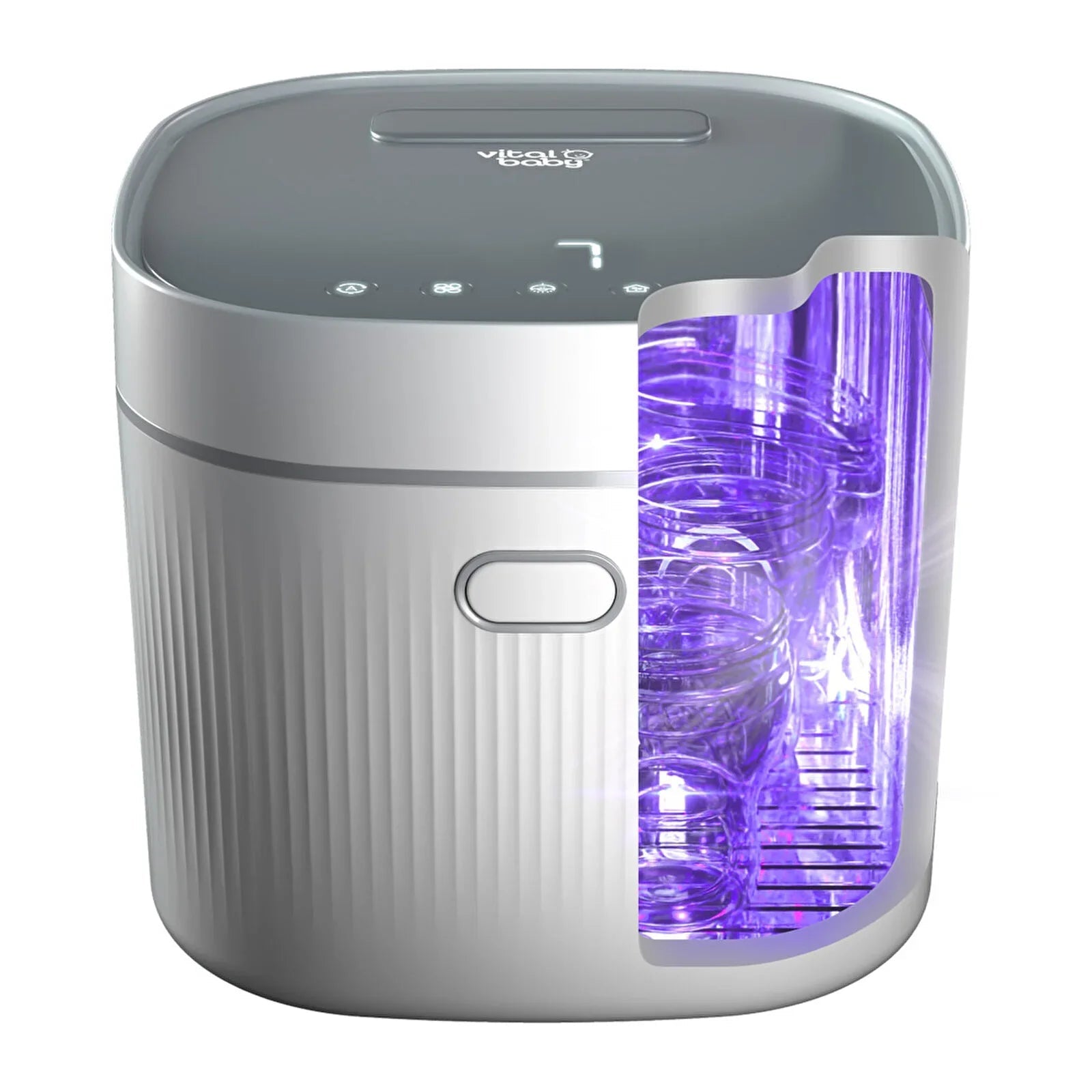 Vital Baby Nurture Advanced Pro UV Steriliser & Dryer - White - mezetto ebebek ebebek