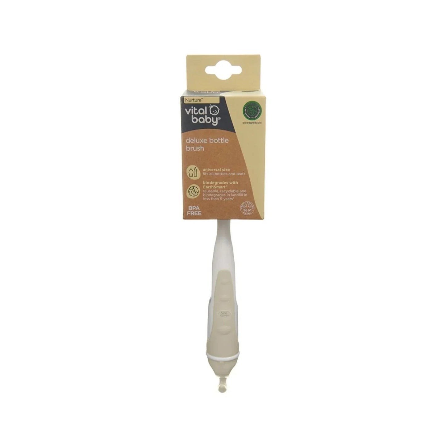 Vital Baby Nurture Deluxe Baby Bottle Brush - mezetto ebebek ebebek