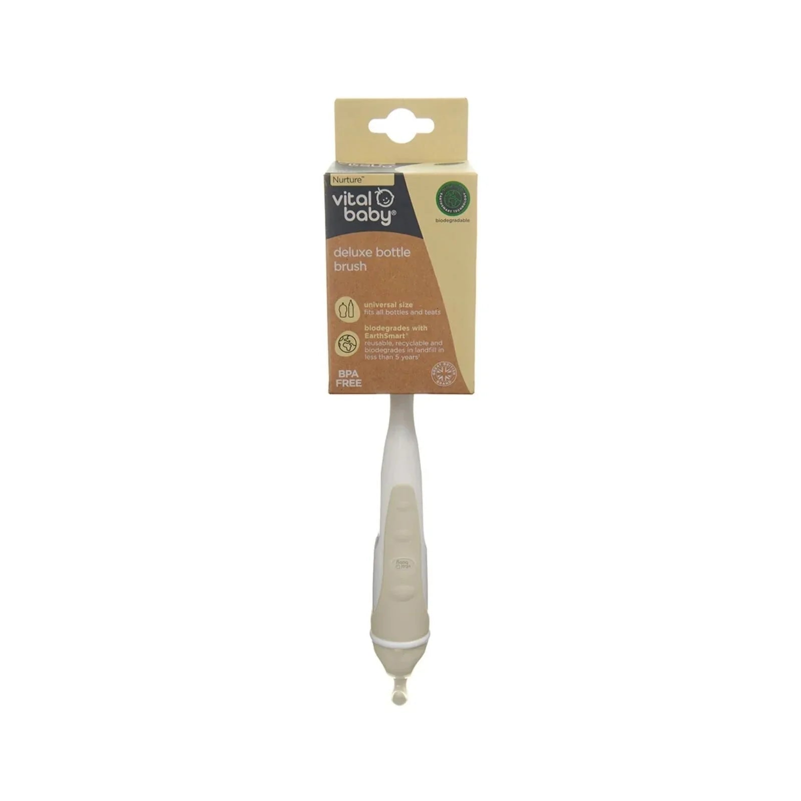 Vital Baby Nurture Deluxe Baby Bottle Brush - mezetto ebebek ebebek