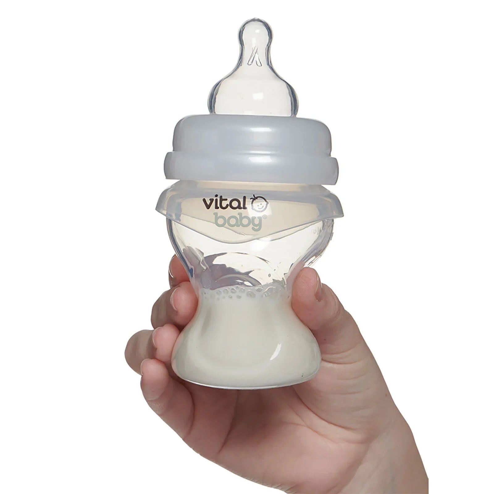 Vital Baby Nurture Silicone Feed Bottle 150ml - mezetto ebebek ebebek