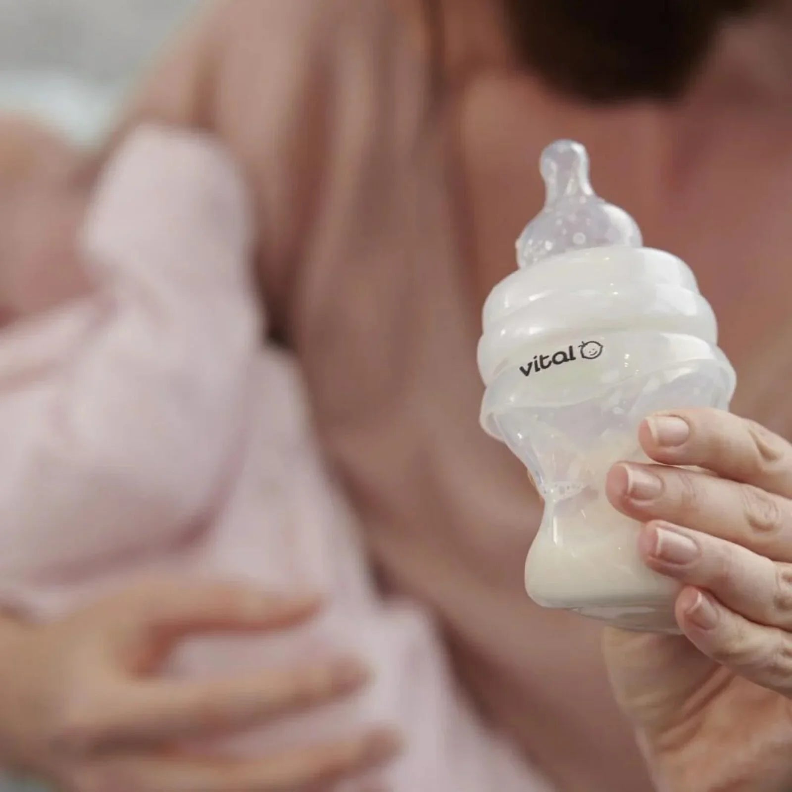 Vital Baby Nurture Silicone Teats Medium Flow - mezetto ebebek ebebek