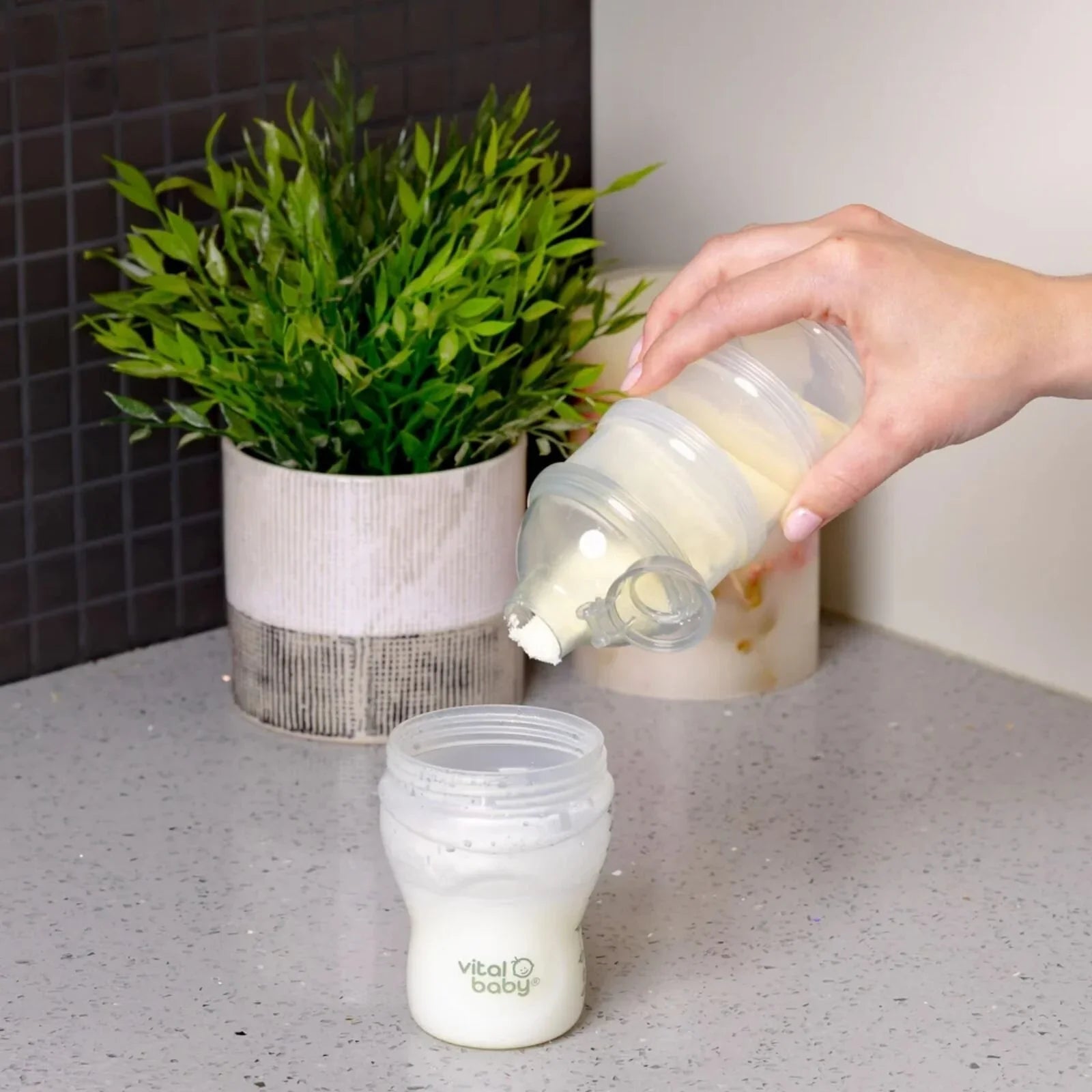 Vital Baby Nurture Stacking Milk Formula Dispenser - mezetto ebebek ebebek