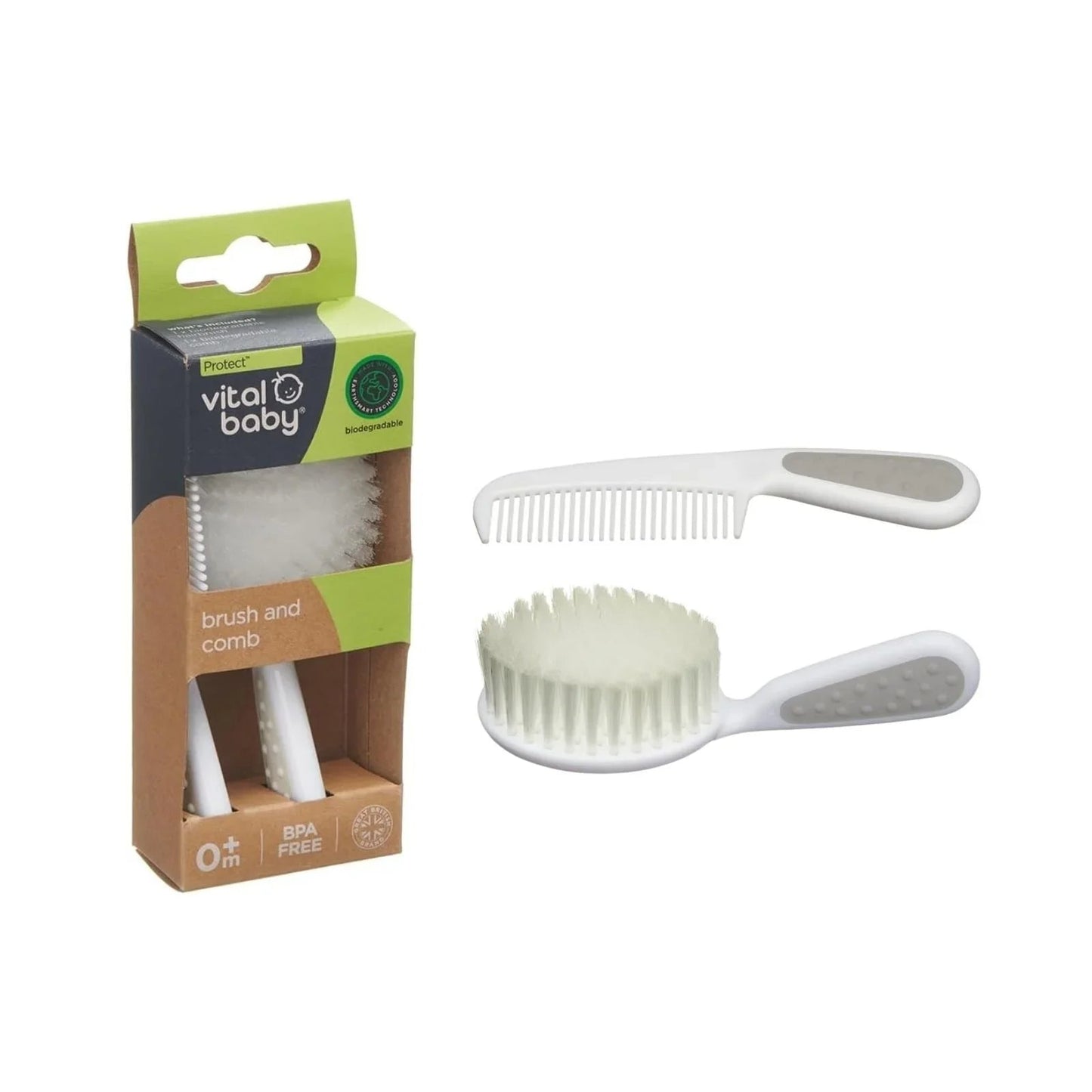 Vital Baby Protect Brush & Comb Set - mezetto ebebek ebebek
