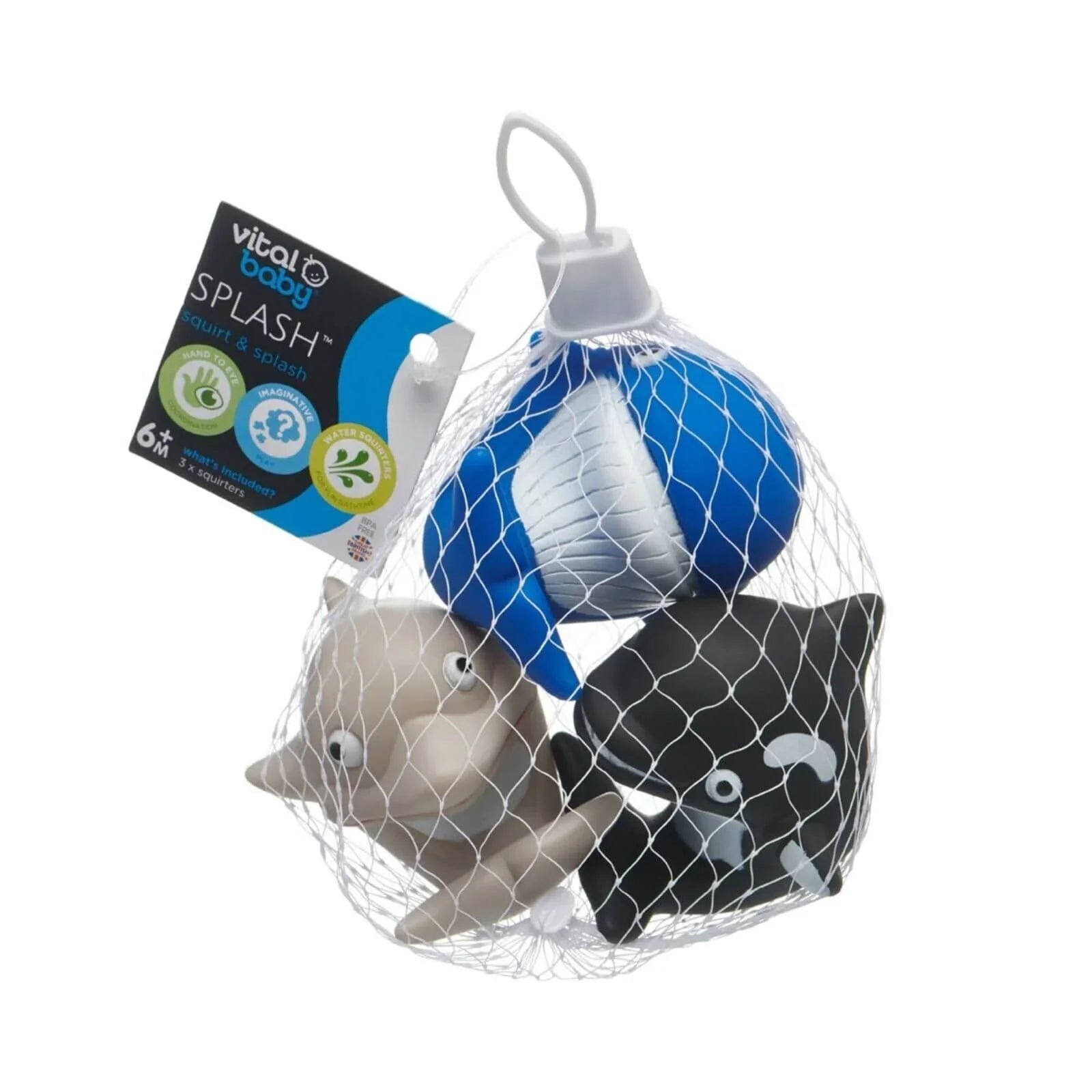 Vital Baby SPLASH Squirt & Splash Sharks and Whales - mezetto ebebek ebebek