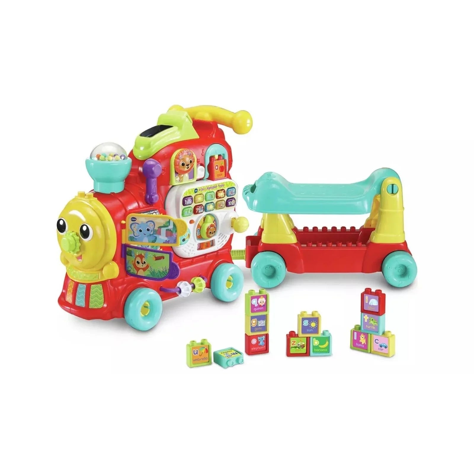 VTech 4 - in - 1 Alphabet Train - mezetto ebebek ebebek
