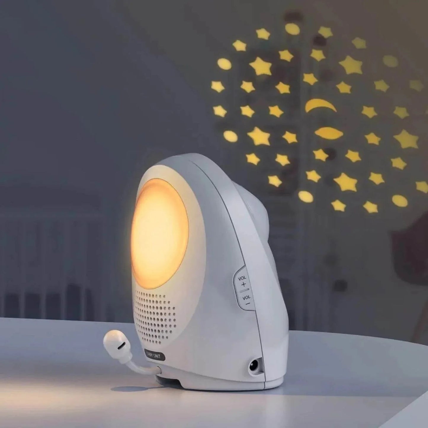 Vtech Digital Audio Monitor with Night Light & Projection - mezetto ebebek ebebek