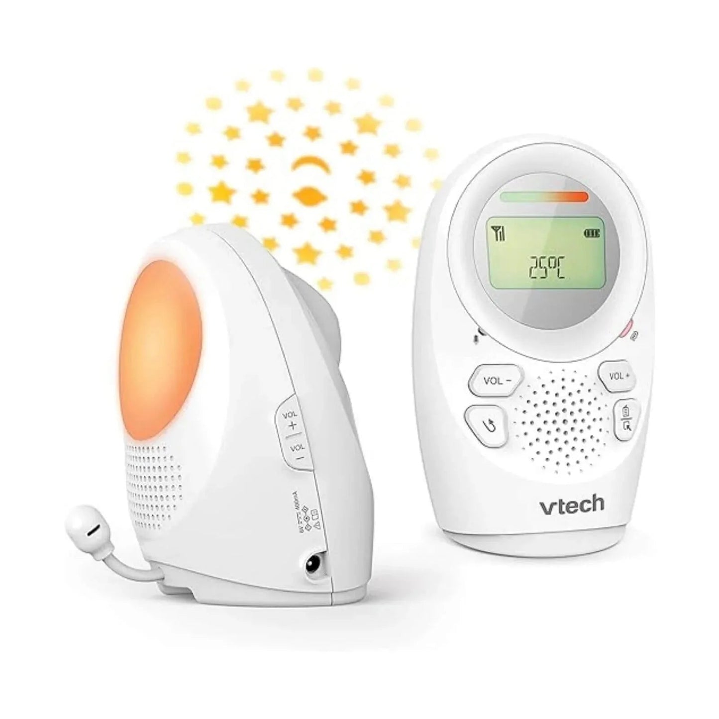 Vtech Digital Audio Monitor with Night Light & Projection - mezetto ebebek ebebek