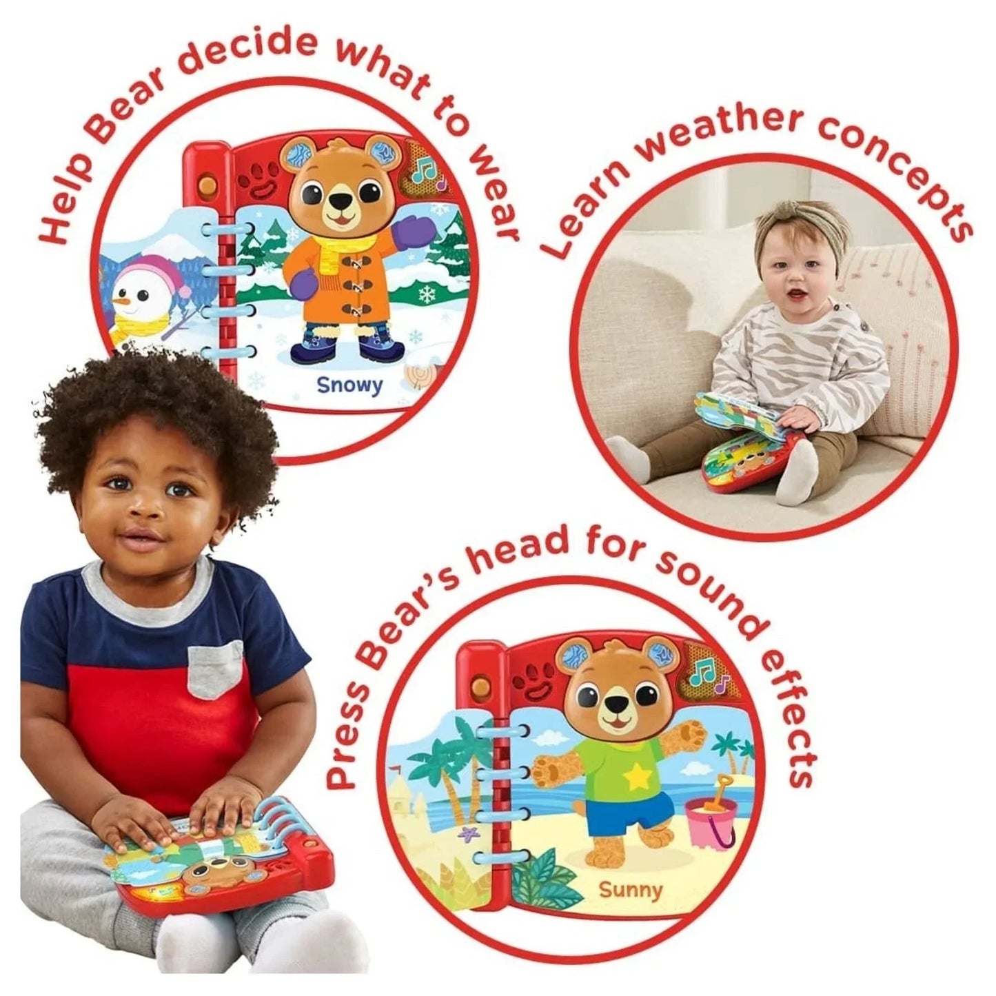 VTech Four Seasons Dress - Up Book - mezetto ebebek ebebek