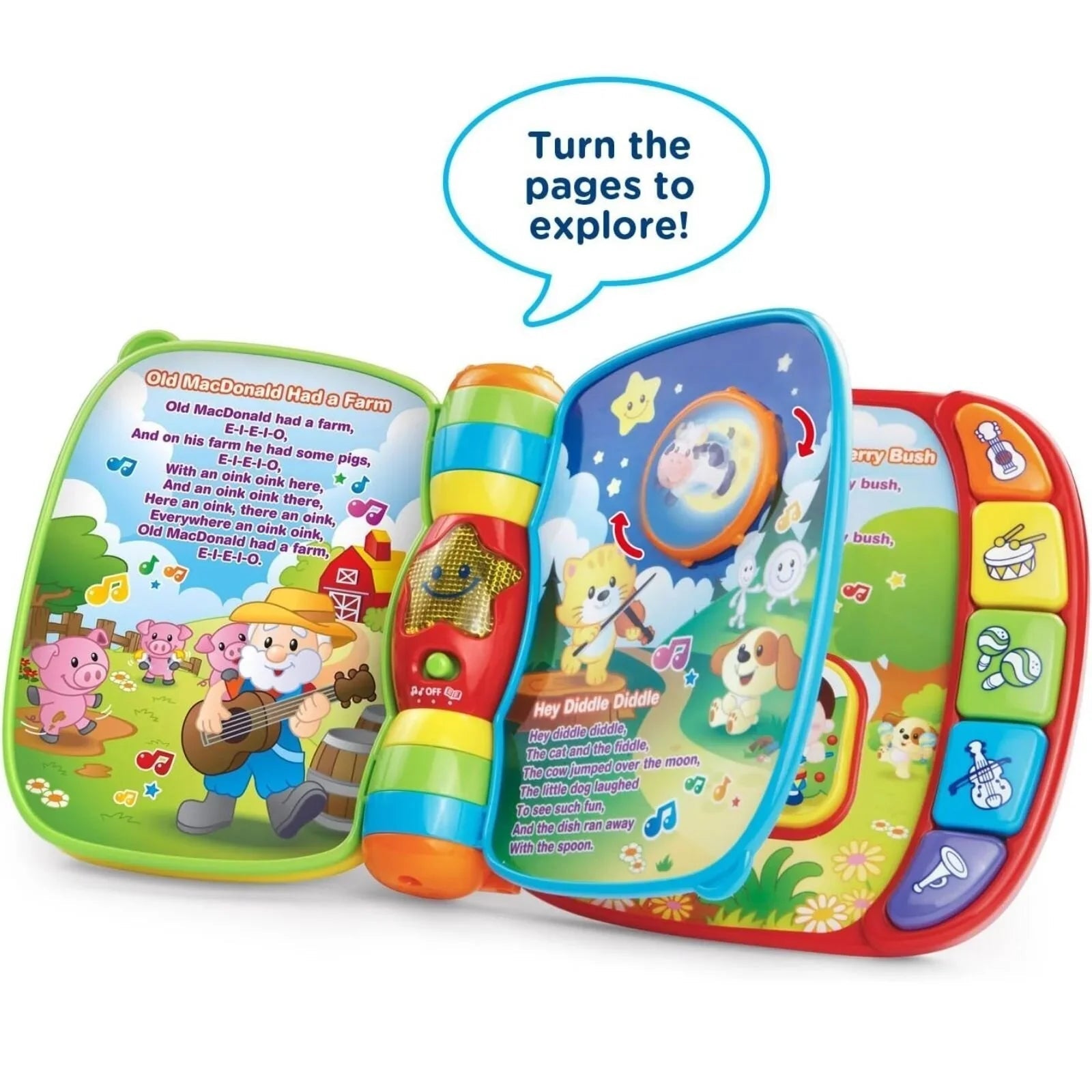 VTech Musical Rhymes Book - mezetto ebebek ebebek