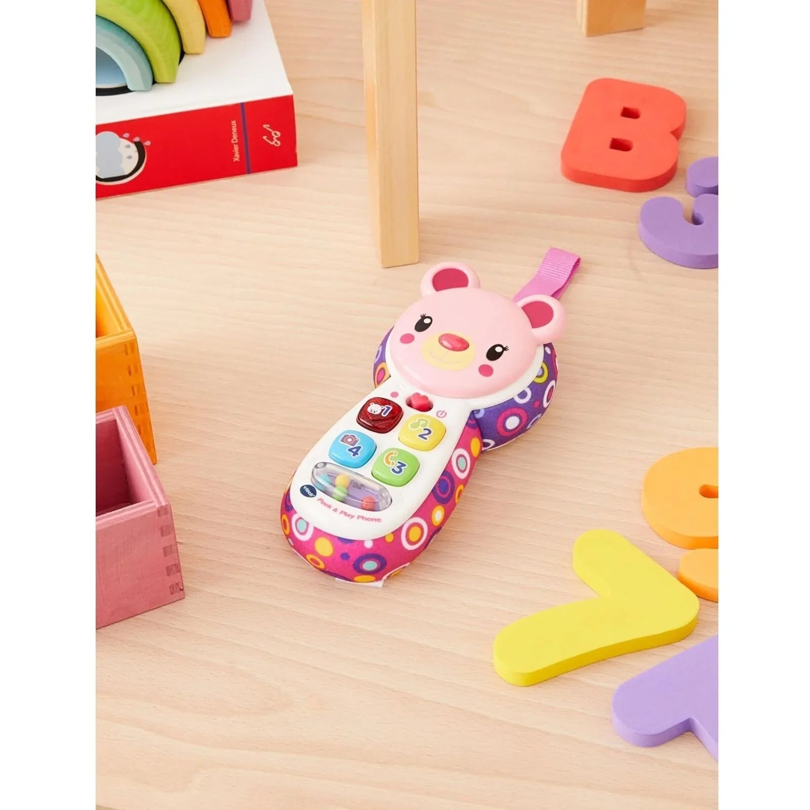 VTech Peek & Play Phone - mezetto ebebek ebebek